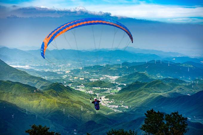 高山滑翔伞助力生态旅游腾飞