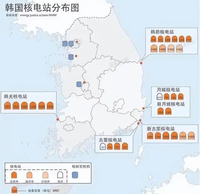 韩国一核电站泄漏29吨核废液